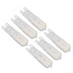 G9 Light Bulb Dimmable Eye Protection Energy Saving 5W 22 LED Small Bulbs for Ceiling Lamp Desk Lamp 6pcs Natural Light 110V