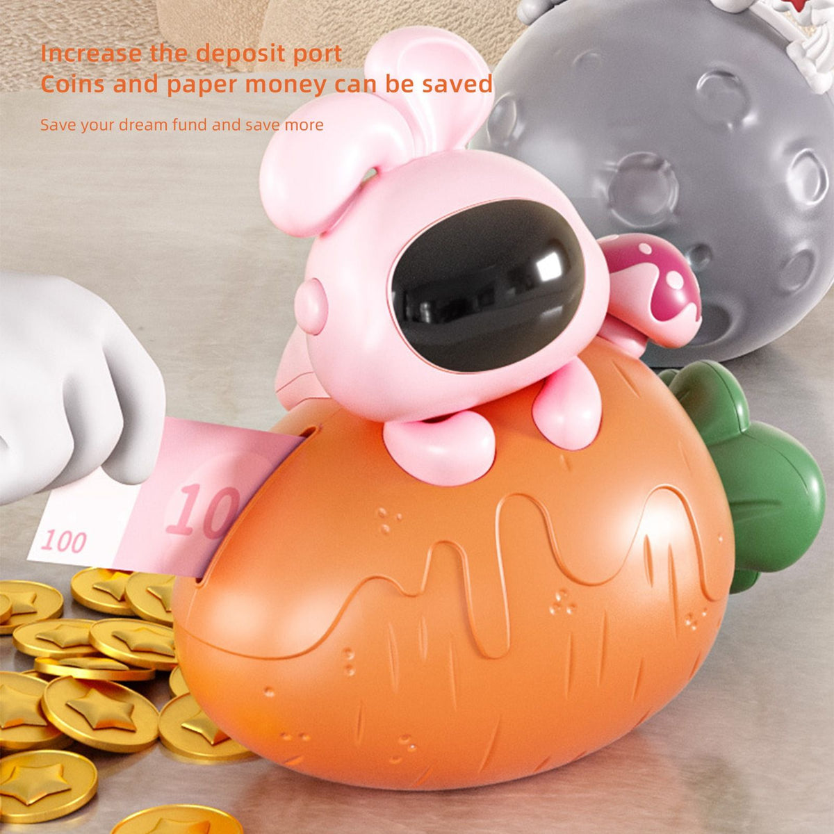 Piggy Bank Cute Coin Bank for Girls and Boys