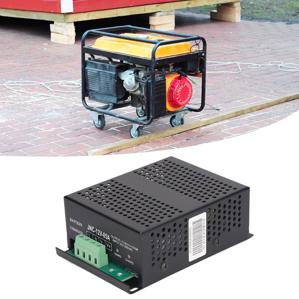 Battery Float Charger Overload Short Circuit Memory Reverse Protection Diesel Generator Battery Float Charging Module 12V