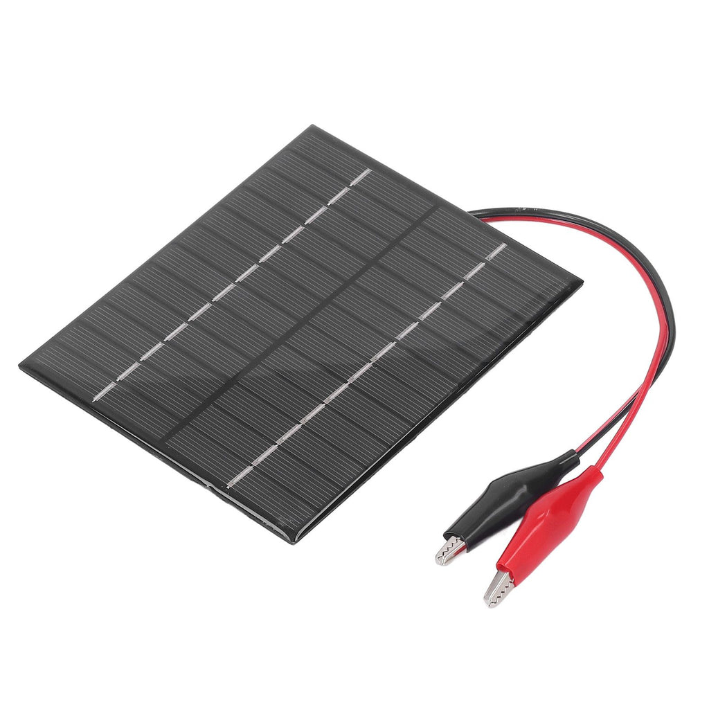 2W 12V Solar Panel High Conversion Efficiency Windproof Polysilicon Solar Panel Charger for Lights Radio