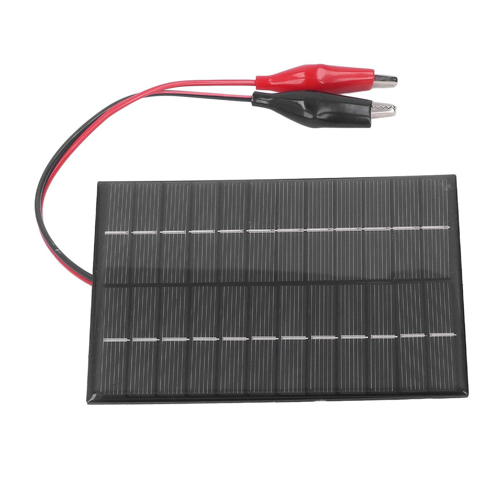 2W 12V Solar Panel High Conversion Efficiency Windproof Polysilicon Solar Panel Charger for Lights Radio