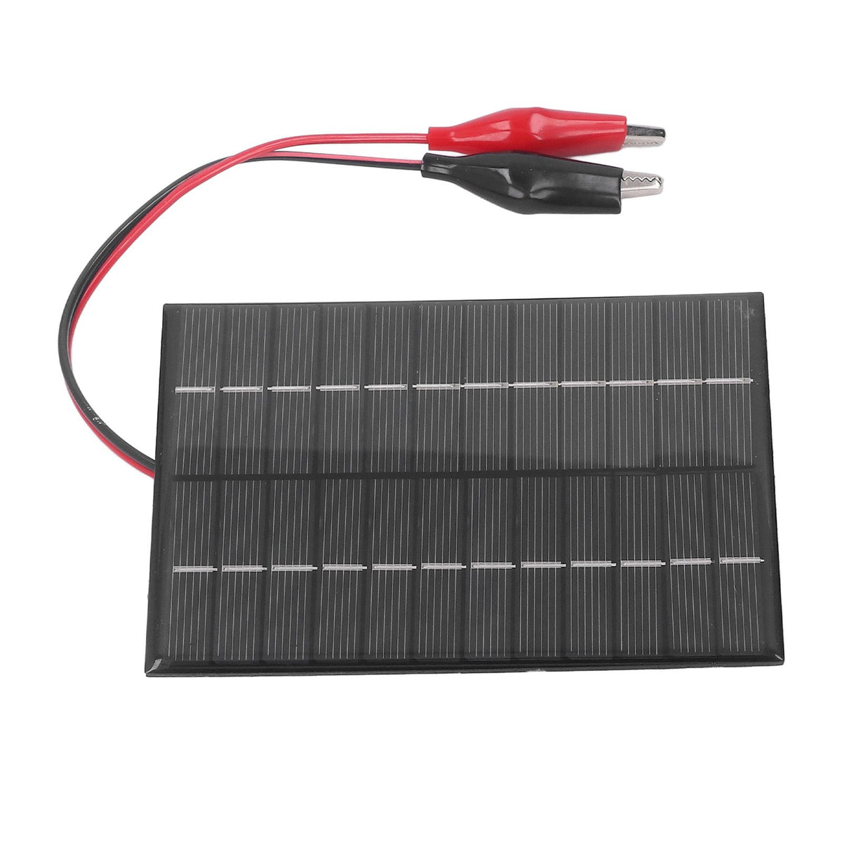 2W 12V Solar Panel High Conversion Efficiency Windproof Polysilicon Solar Panel Charger for Lights Radio