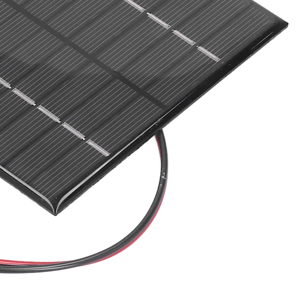 2W 12V Solar Panel High Conversion Efficiency Windproof Polysilicon Solar Panel Charger for Lights Radio