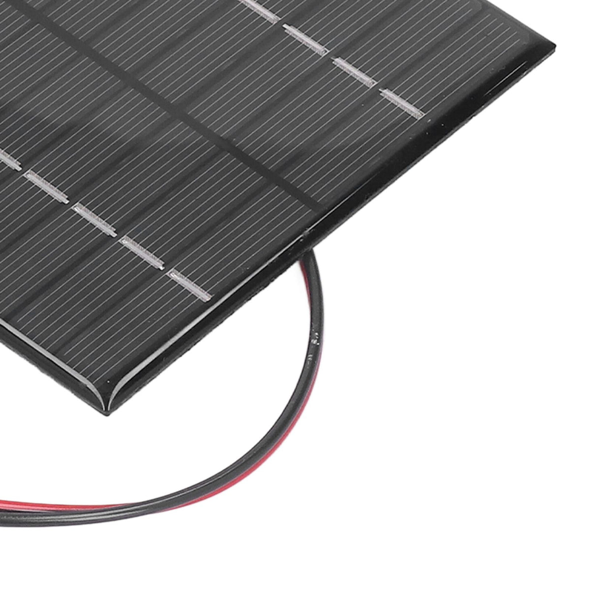 2W 12V Solar Panel High Conversion Efficiency Windproof Polysilicon Solar Panel Charger for Lights Radio