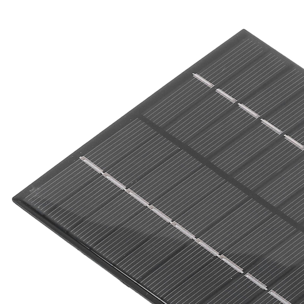 2W 12V Solar Panel High Conversion Efficiency Windproof Polysilicon Solar Panel Charger for Lights Radio