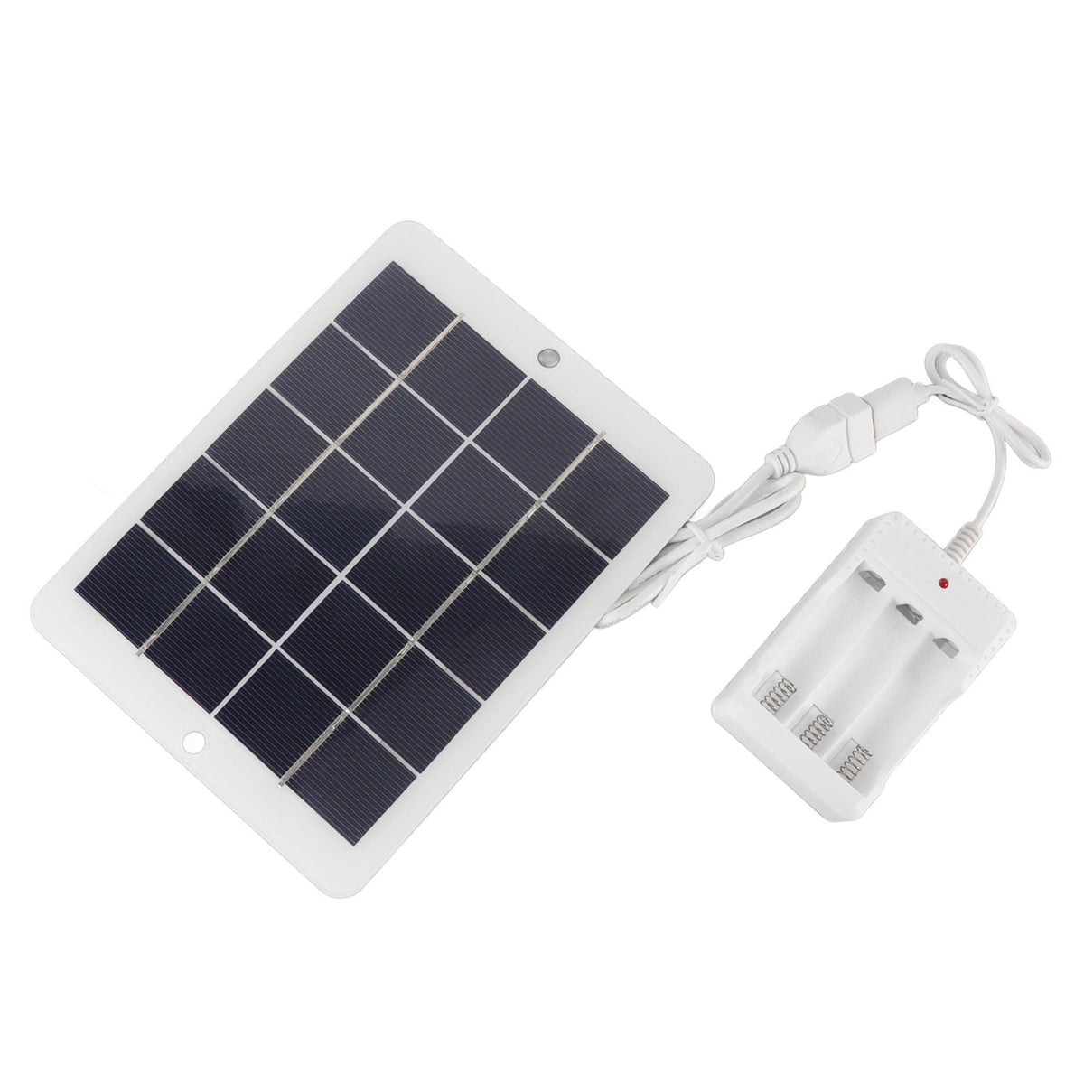 Solar Panel Battery Charger 3W 5V High Conversion Rate Efficient Output Portable Solar Cell for Outdoor Use