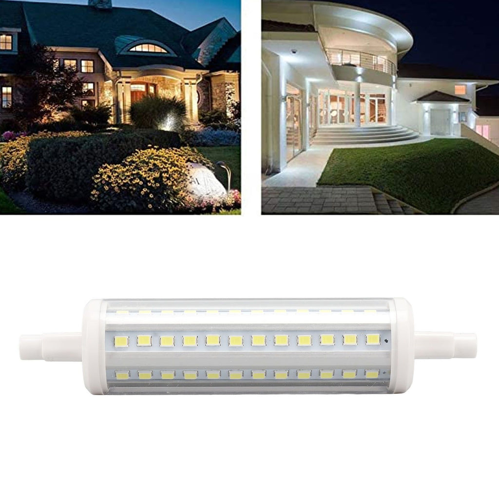 R7s Light Bulb LEDS 10W 6000K Energy Saving PC Housing Double Ended Flood Light for Replacement 220V