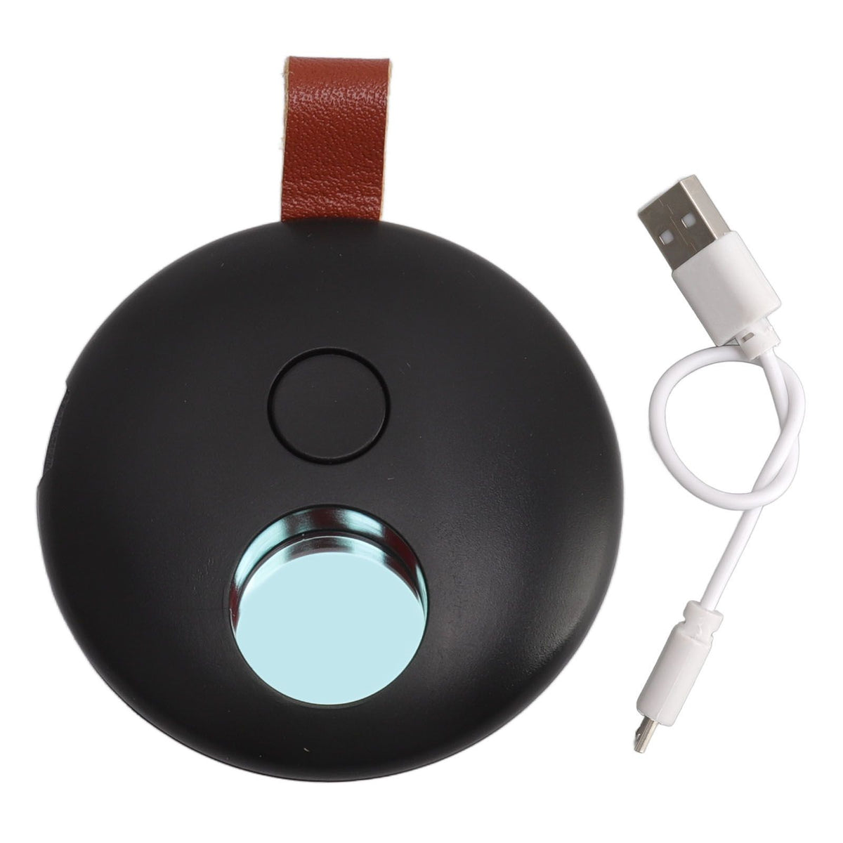 Infrared Detector 3 Speed Flashing USB Rechargeable Built in 100mAh Battery Portable Professional Bug Detector for Travel Black