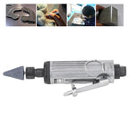 1/4in Air Die Grinder Kit Portable Pneumatic Polishing Grinding Machine Straight Handle 22000RPM