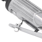 1/4in Air Die Grinder Kit Portable Pneumatic Polishing Grinding Machine Straight Handle 22000RPM