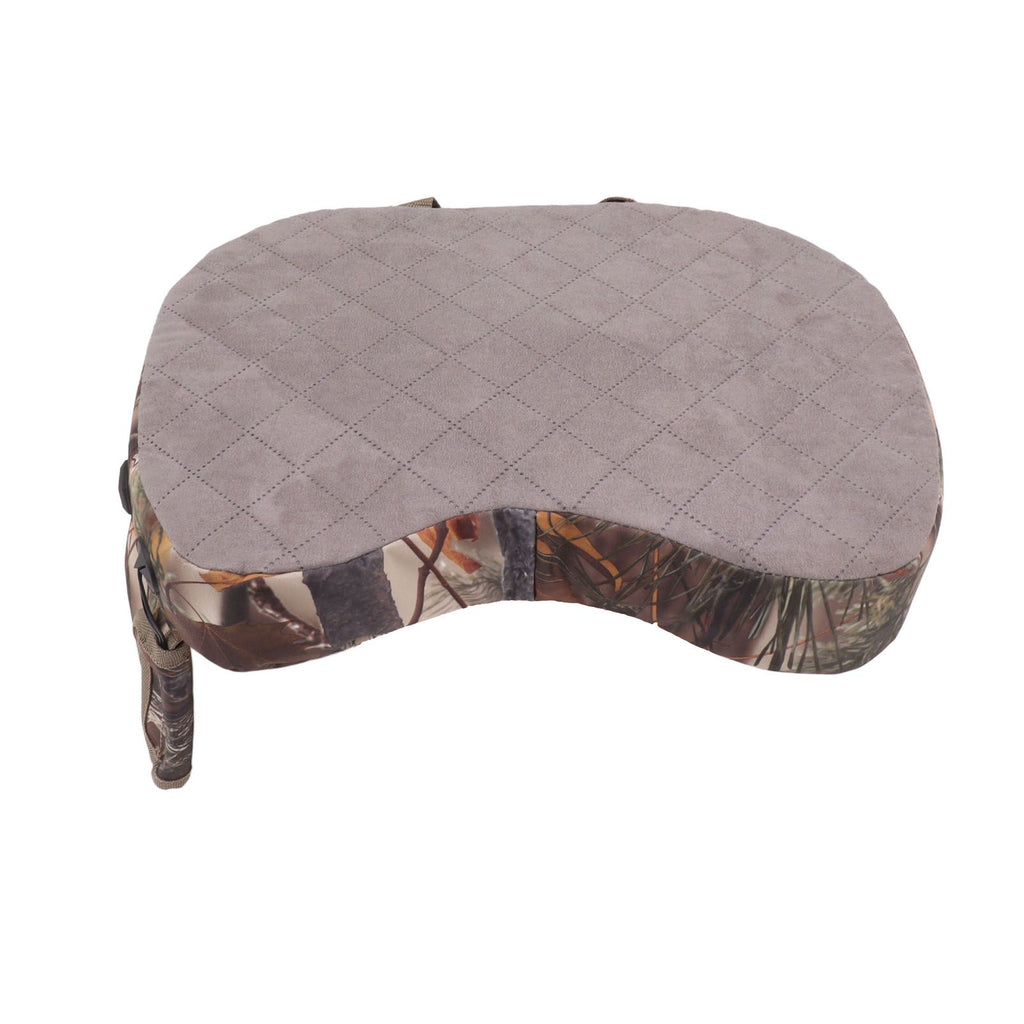 Portable Heating Seat Pad Camouflage 3 Gears Thicken USB Heated Stadium Seat Cushion Pad for Camping Hunting Fishing Leaf
