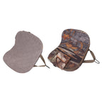 Portable Heating Seat Pad Camouflage 3 Gears Thicken USB Heated Stadium Seat Cushion Pad for Camping Hunting Fishing Leaf