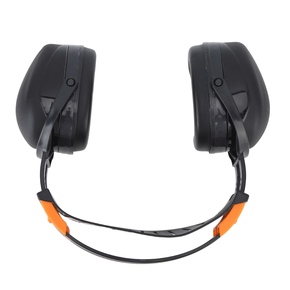 Noise Reduction Earmuffs Foldable Lightweight Hearing Protection Safety Over Head Ear Muff for Garden Shooting Mowing Black