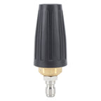 3000PSI Pressure Washer Rotating Turbo Nozzle Quick Connect 360 Degree Rotation Pressure Washer Turbo Tip 1/4in 030