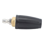 3000PSI Pressure Washer Rotating Turbo Nozzle Quick Connect 360 Degree Rotation Pressure Washer Turbo Tip 1/4in 040