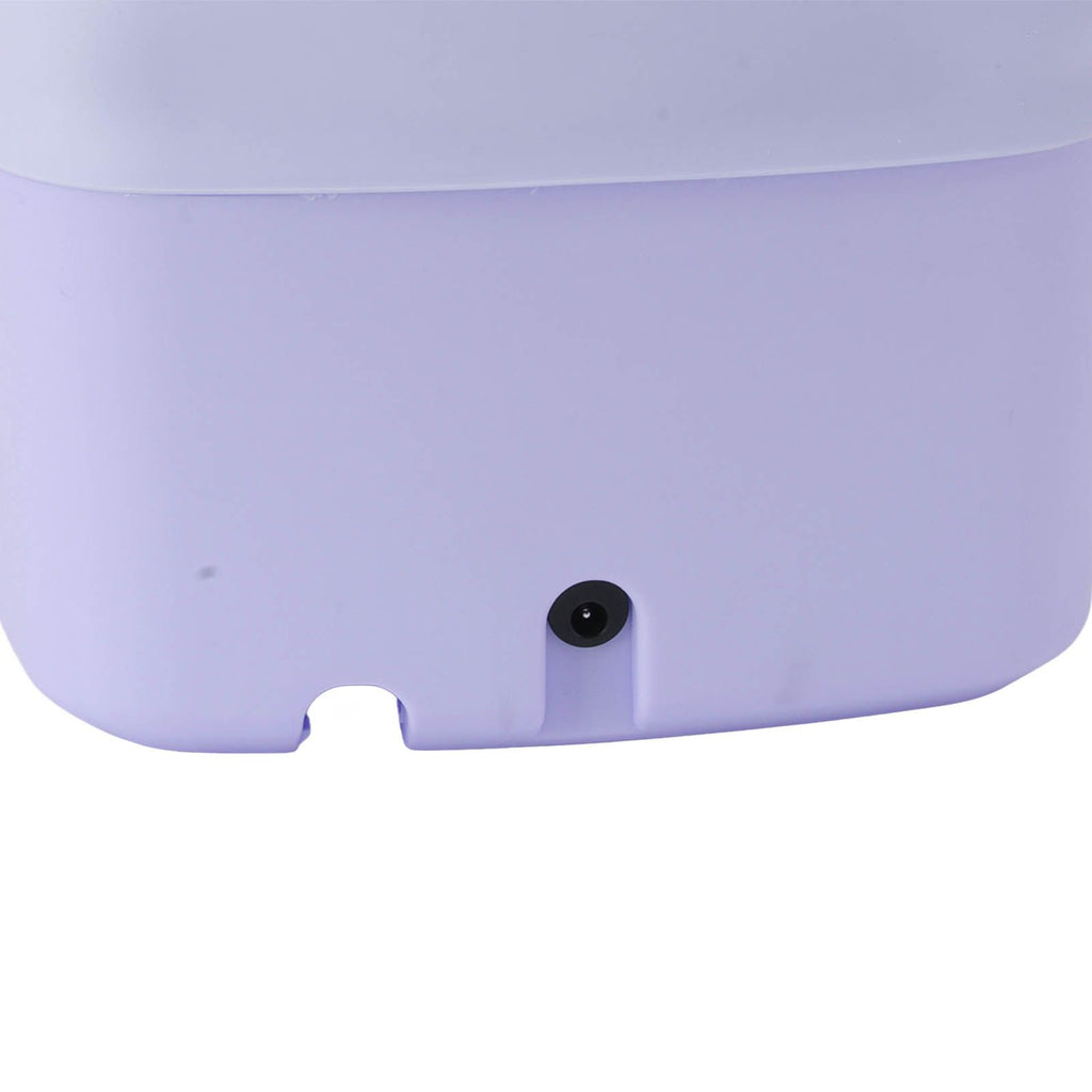 6.5L Washing Machine Folding Portable Automatic Deep Cleaning Wash and Spin Dry Washer with Water Tube 100‑240V Purple AU Plug