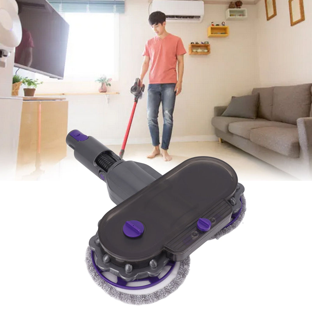 Electric Mop Head Attachment with 4 Mop Pads Dry Wet Mopping Head for V7 V8 V10 V11 V12 V15