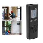 Laser Distance Meter High Accuracy Rechargeable 131ft Handheld Rangefinder with Electronic Level for Area Volume