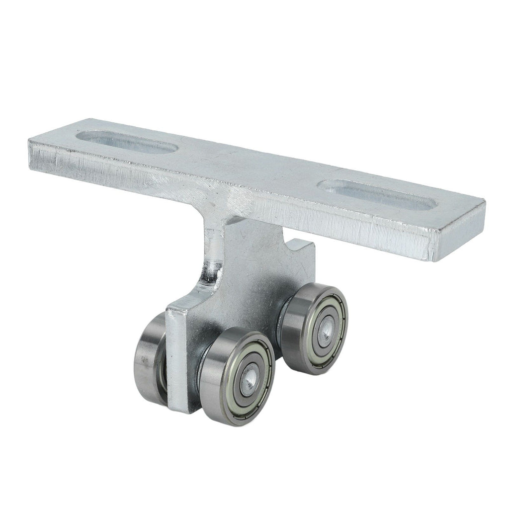 2Pcs Wheel Trolley T Shape Welded Roller Trolley Stable Bearing Track Roller Wheels for Track Electric Lift