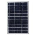 25W Solar Panel High Conversion Efficiency Waterproof Sturdy Durable Portable For Cars Ships Aircraft