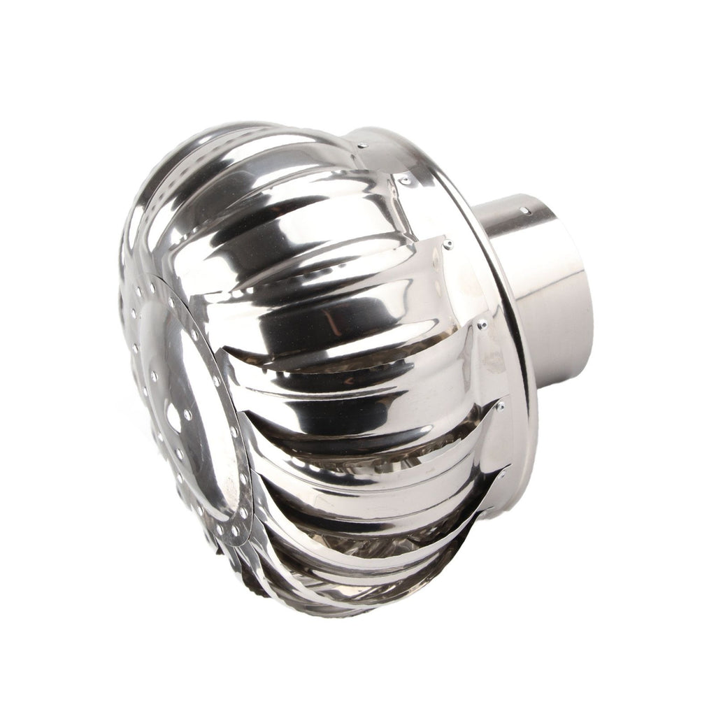 Roof Ventilator Automatic Silent Stainless Steel Pipefit Roof Ventilating Fan Wind Turbines Air Vent Attic Ventilator