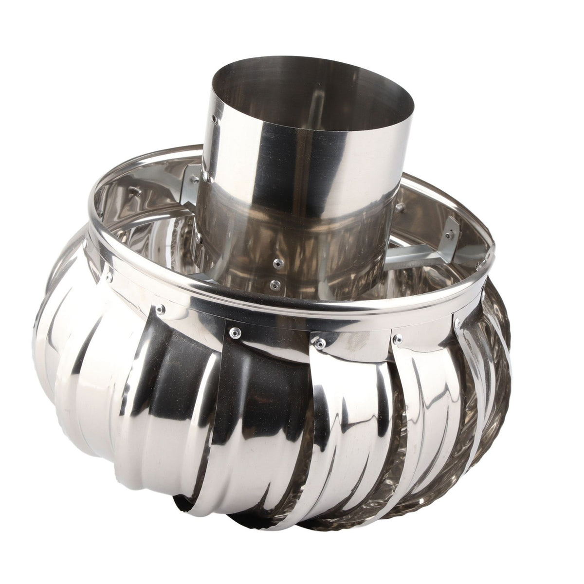 Roof Ventilator Automatic Silent Stainless Steel Pipefit Roof Ventilating Fan Wind Turbines Air Vent Attic Ventilator