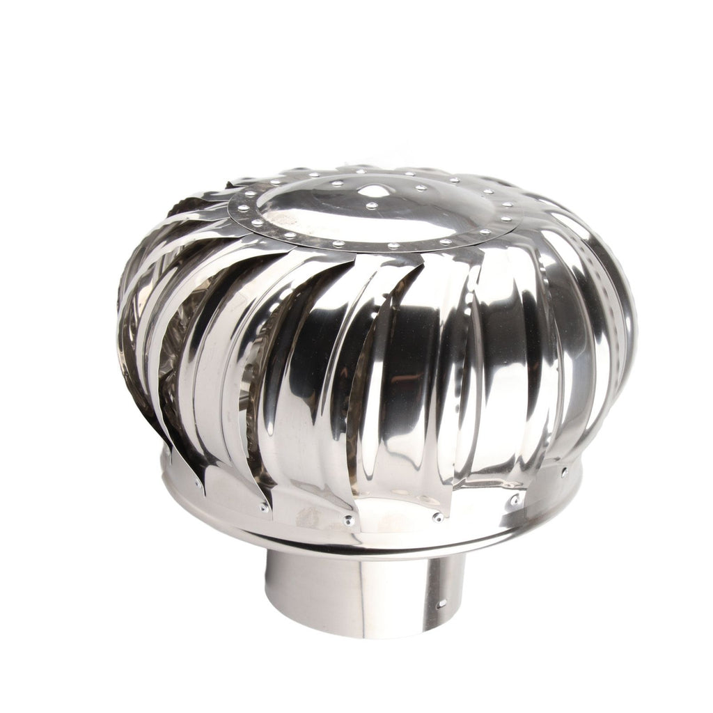Roof Ventilator Automatic Silent Stainless Steel Pipefit Roof Ventilating Fan Wind Turbines Air Vent Attic Ventilator