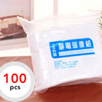 100 Pcs Electrostatic Wipes Disposable Mop Replacement Static Dusting Wipes for Home Cleaning