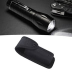 Flashlight Pouch Holder Nylon Portable Torch Flashlight Carry Case for Outdoor Camping Hunting Lighting