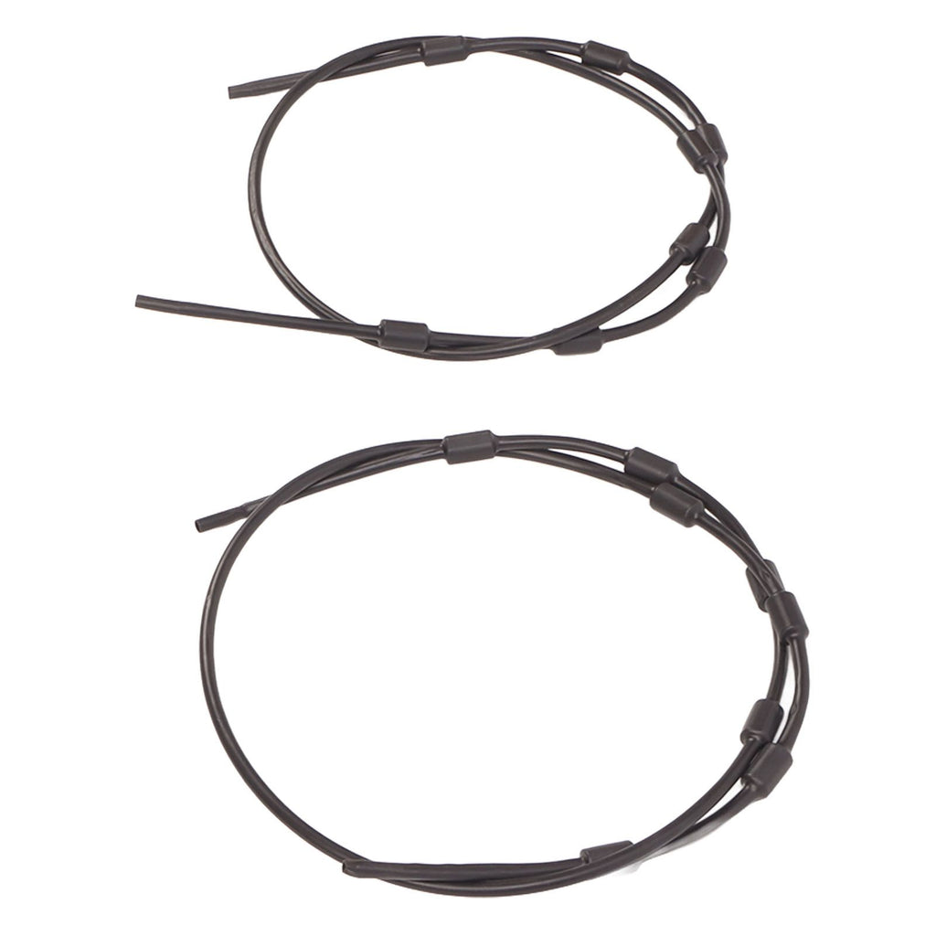2PCS Replacement Tree Stand Cables 65 Inch Stainless Steel Plastic Climbing Treestand Cables for Hunting Accessories