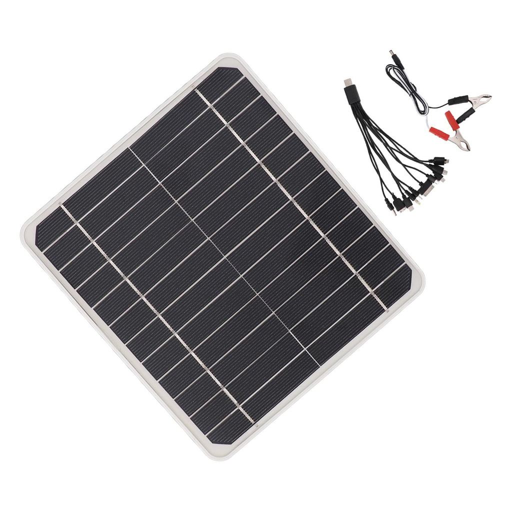 10W 12V Solar Panel Car Battery Charger 10 Watt 12 Volt Solar Panel for Charging Cars Mobile Phone Batteries