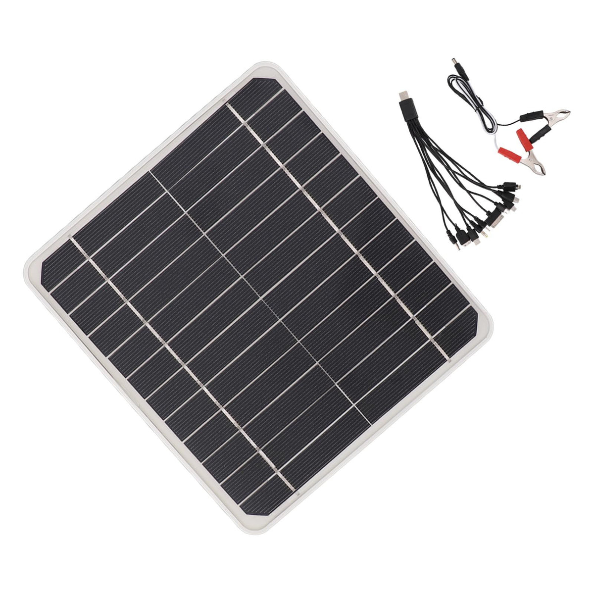 10W 12V Solar Panel Car Battery Charger 10 Watt 12 Volt Solar Panel for Charging Cars Mobile Phone Batteries