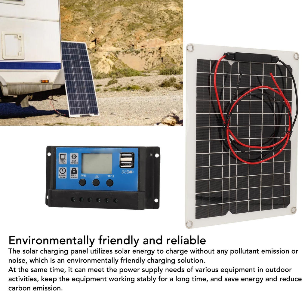 Solar Panel Kit 300W DC 12V 24V 50A IP67 Waterproof High Efficiency Solar Panel And Solar Charger Controller for RV Camper