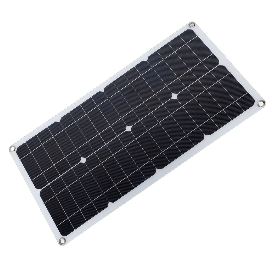 100W Solar Panel Kit IP67 Waterproof with DC 12V 24V 20A Controller Portable Solar Panel for RV Camper Vehicle Caravan