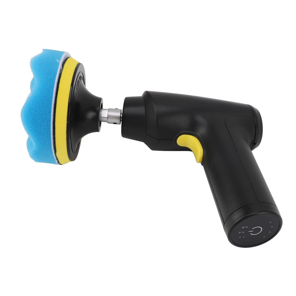 Cordless Buffer Polisher USB Rechargeable 3 Speeds Adjustable Portable Electric Polishing Machine for Waxing Grinding