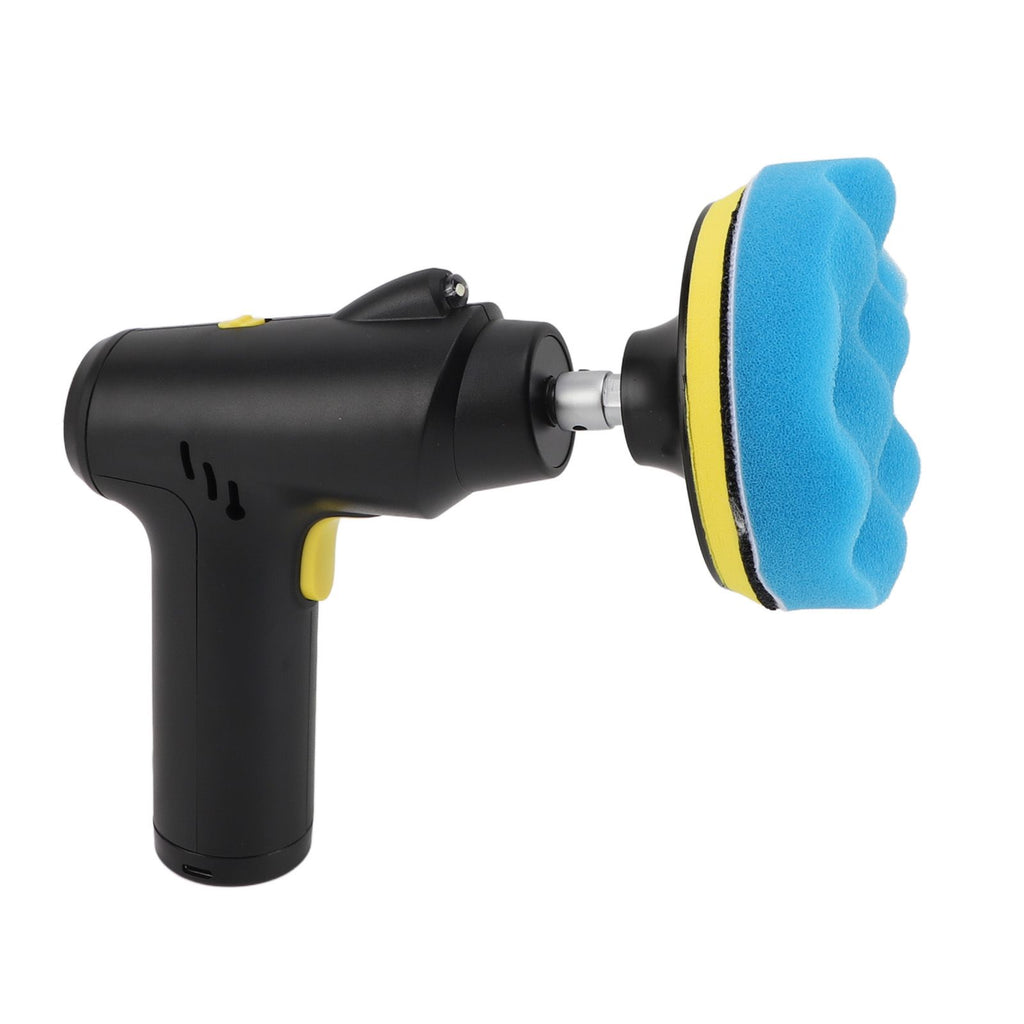 Cordless Buffer Polisher USB Rechargeable 3 Speeds Adjustable Portable Electric Polishing Machine for Waxing Grinding