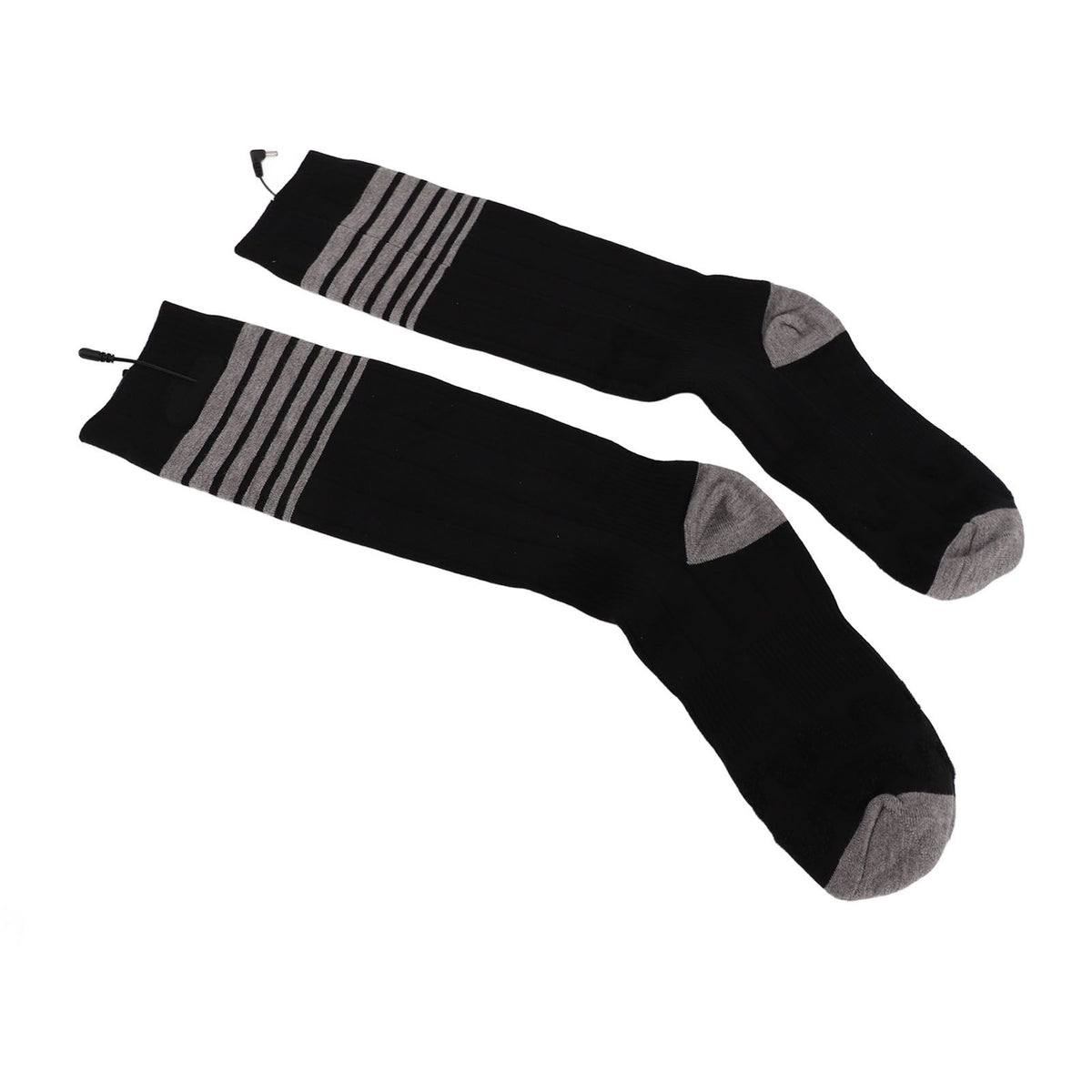 Electric Heated Socks for Men Women Battery Heated Socks with 3 Heat Settings for Hunting Hiking Camping Black