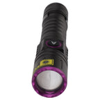 365nm Black Light UV Flashlight Handheld LED Blacklight Flashlight for Pet Urine Stains Rocks Money Resin Curing