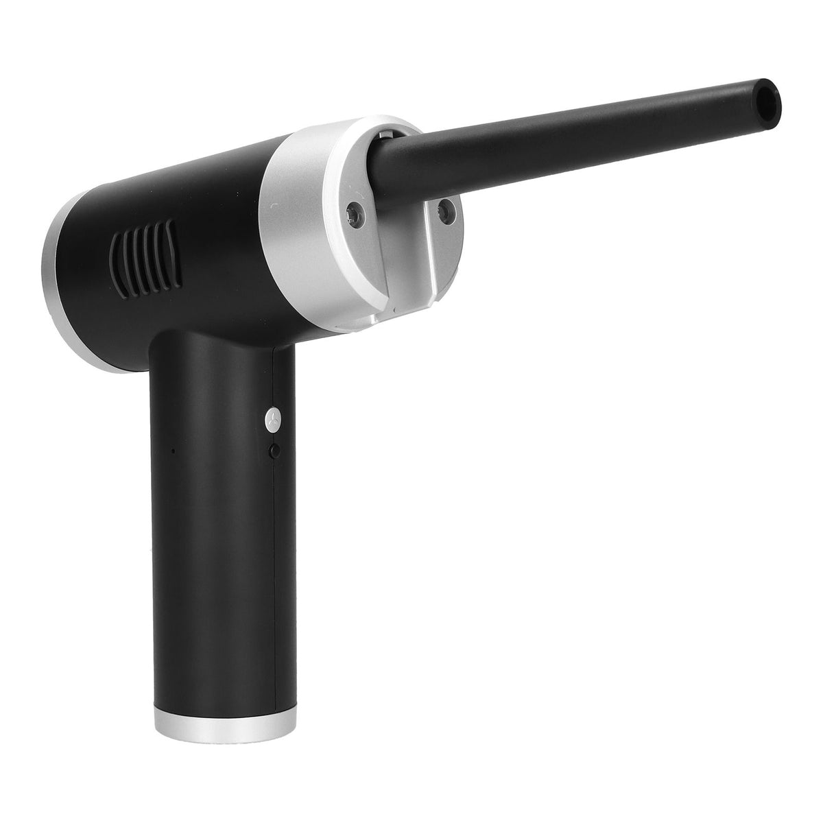Portable Cordless Air Duster Multipurpose Powerful 32000 RPM Dust Cleaner for Home Car Use Black+Silver