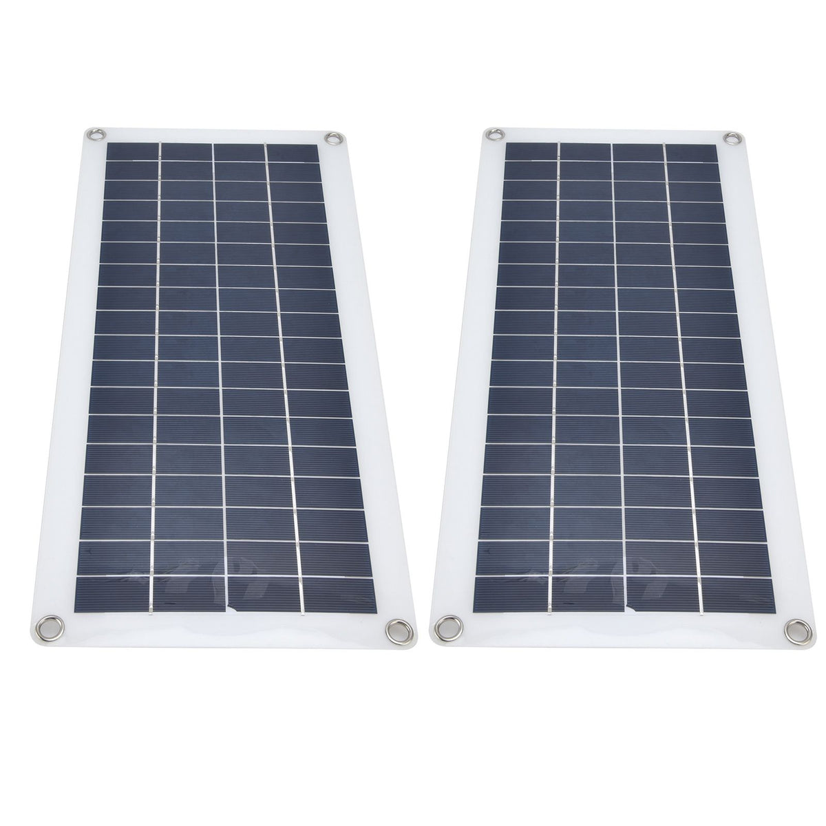 2x10W Solar Panels Kit with 30A Controller Photovoltaic Module USB 5V for RV Boat Emergency Charging