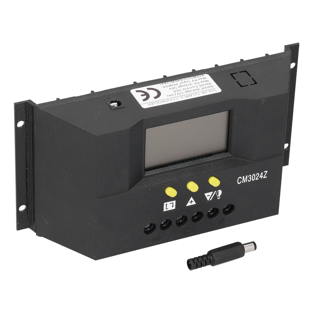 PWM Intelligent Solar Controller Photovoltaic Power Generation Solar Charge Controller 12V/24V30A