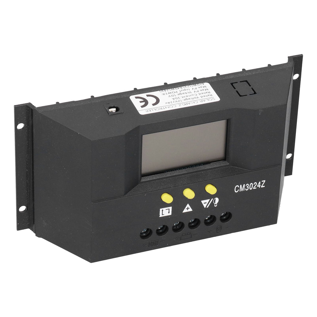 PWM Intelligent Solar Controller Photovoltaic Power Generation Solar Charge Controller 12V/24V30A