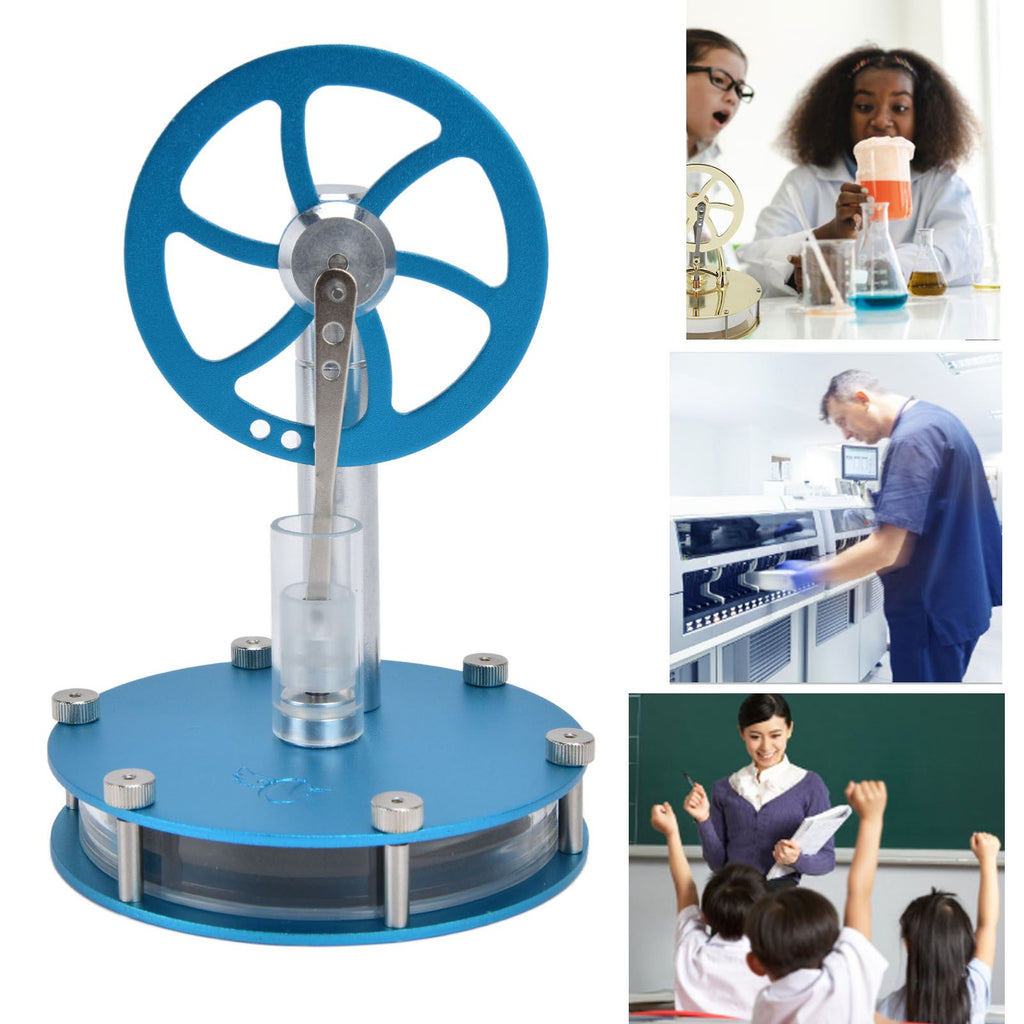 Low Temperature Air Engine Motor Model Mini Hot Air Engine Education Toy Science Experiment Tool
