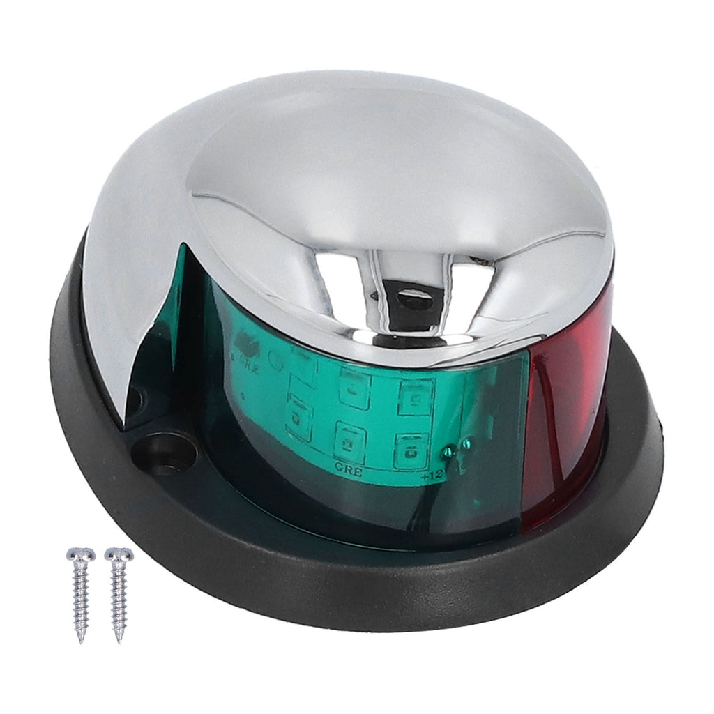 Boat Navigation Light 12LED 12V Marine Position Lamp Red Green Signal Light Deck Bow Light