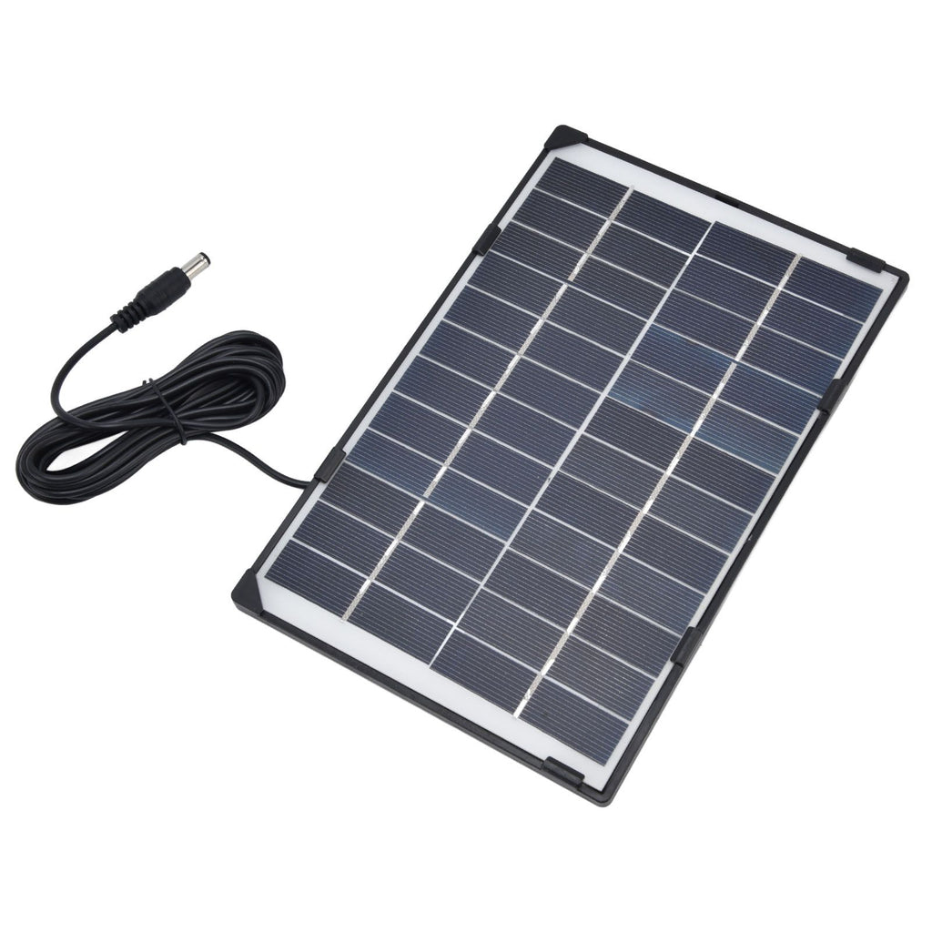 DC5521 Output 6W 12V Solar Panel DIY Solar Charger Polysilicon Tablet Generator for Lamp