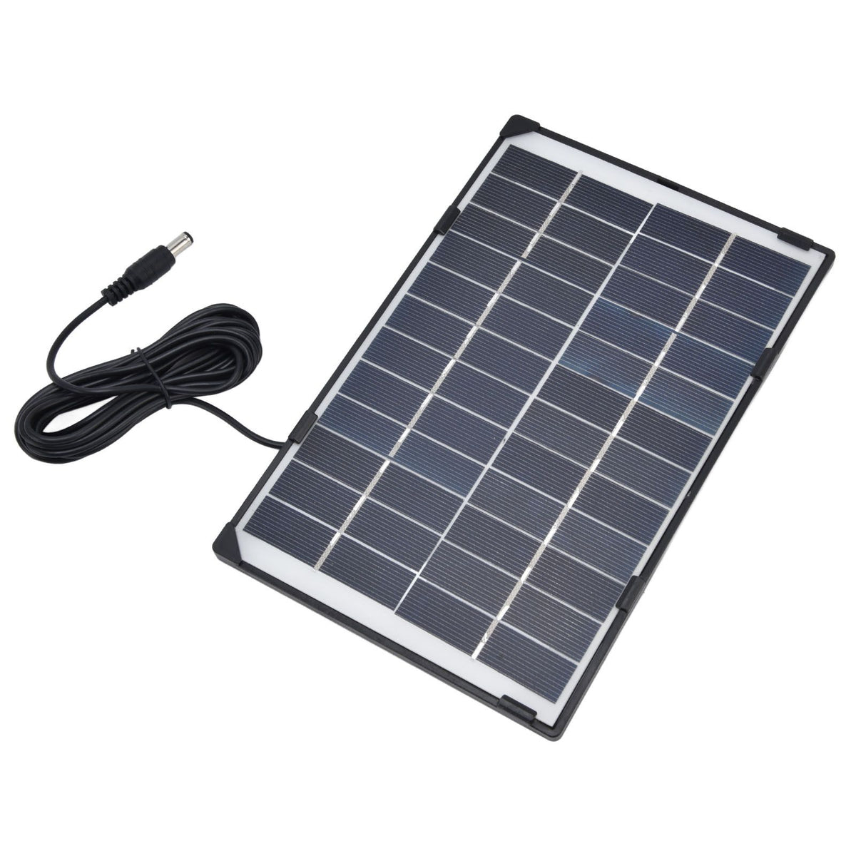 DC5521 Output 6W 12V Solar Panel DIY Solar Charger Polysilicon Tablet Generator for Lamp