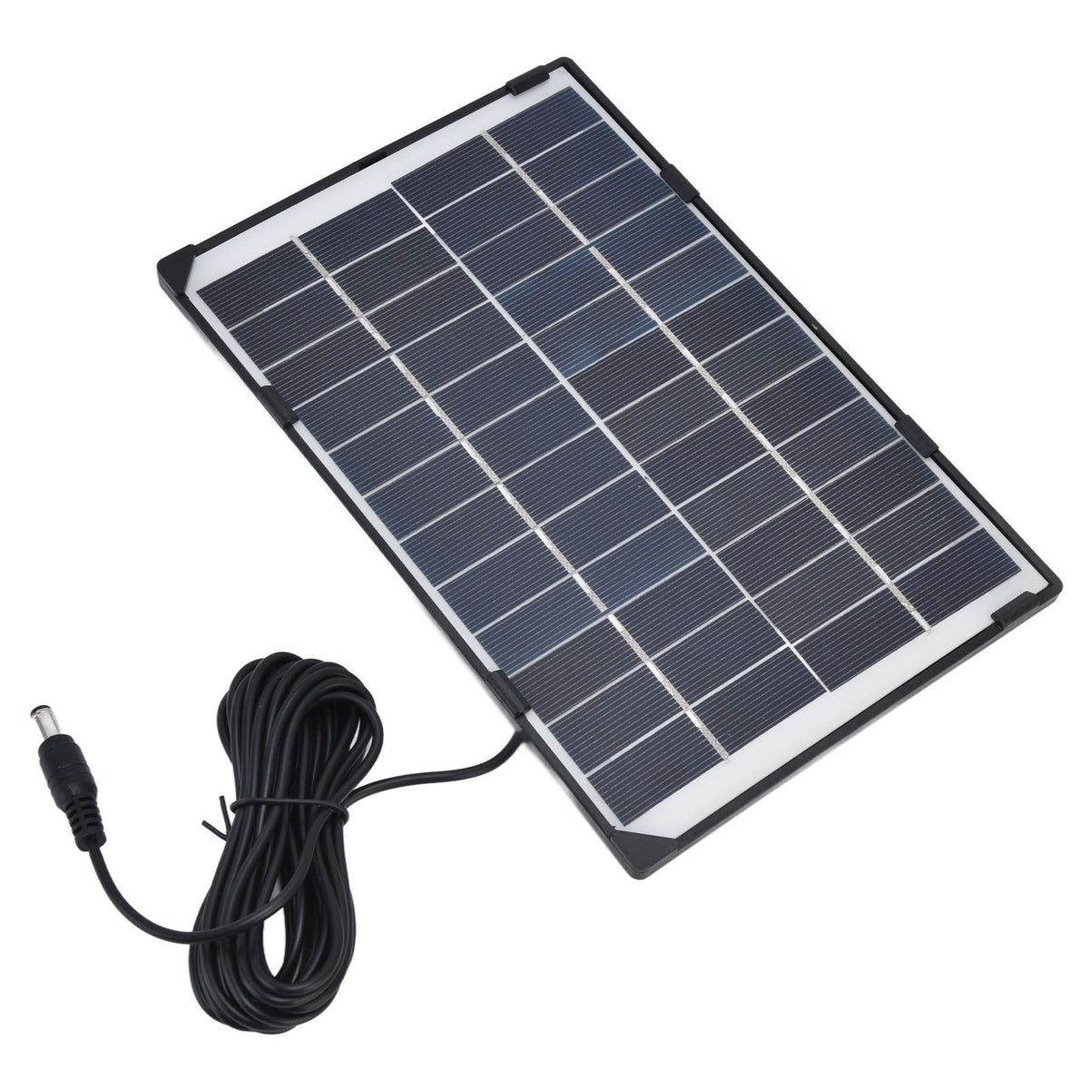 DC5521 Output 6W 12V Solar Panel DIY Solar Charger Polysilicon Tablet Generator for Lamp