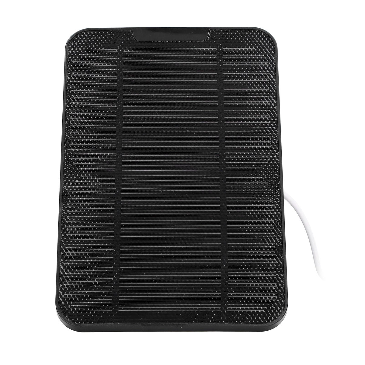 Solar Expansion Panel Weatherproof Portable Solar Power Supply with Adjustable Bracket for Security Camera 4W 6VBlack