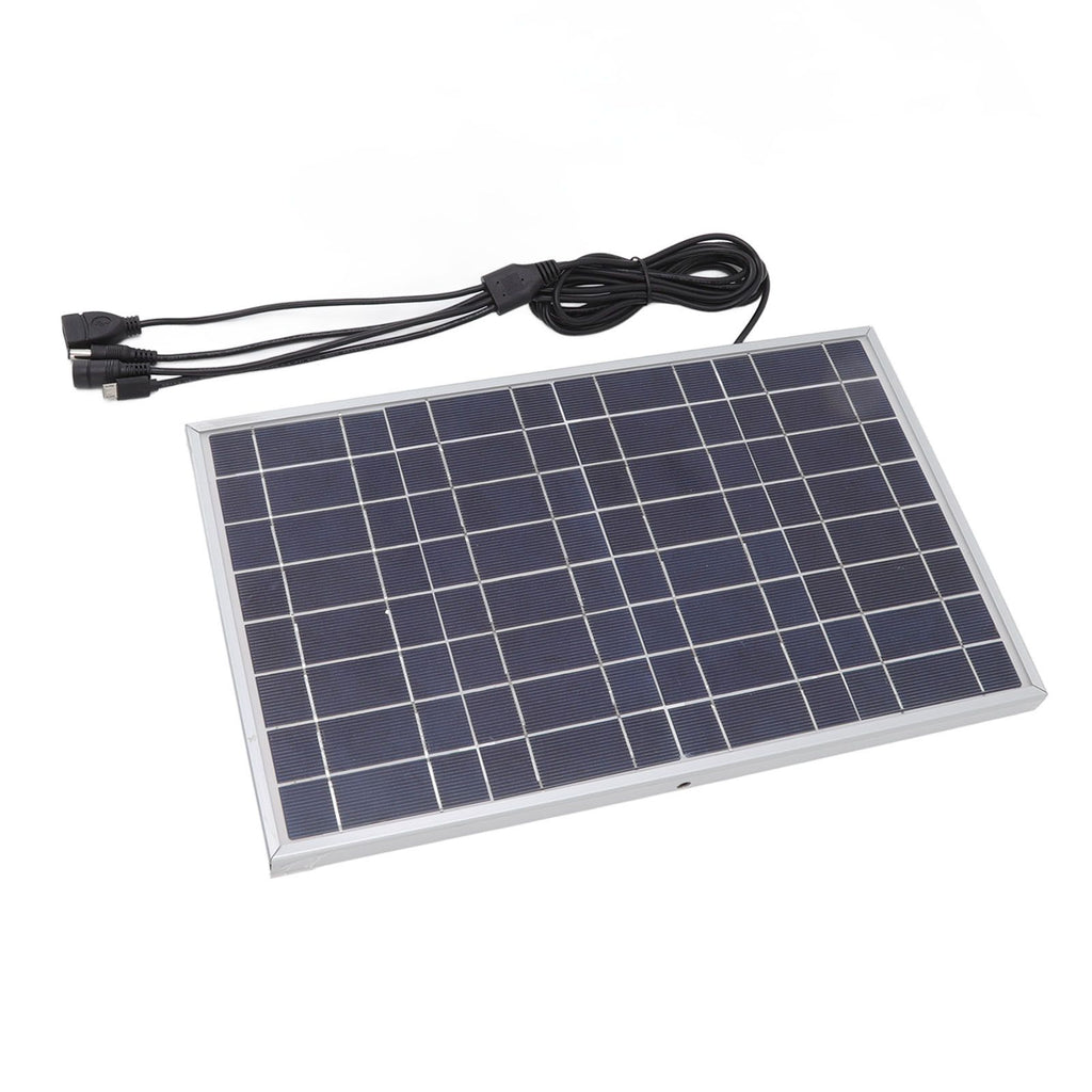 8V 15W Solar Panel High Efficiency Solar Charging Panel Outdoor Battery Charger for Household Car Boat