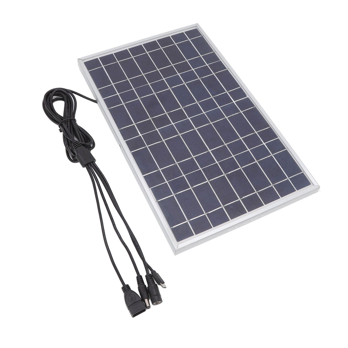 8V 15W Solar Panel High Efficiency Solar Charging Panel Outdoor Battery Charger for Household Car Boat